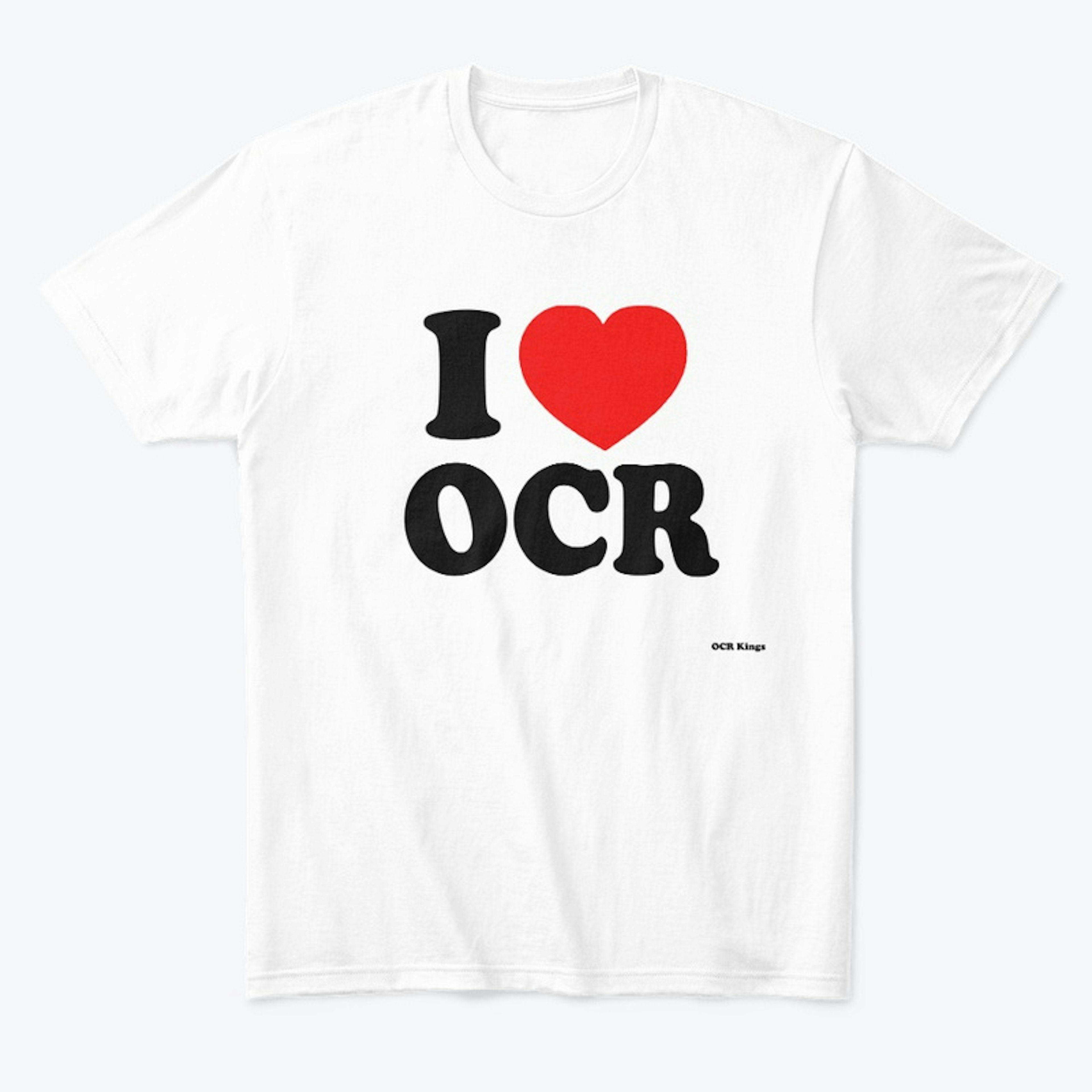 I Love OCR Comfy Tee